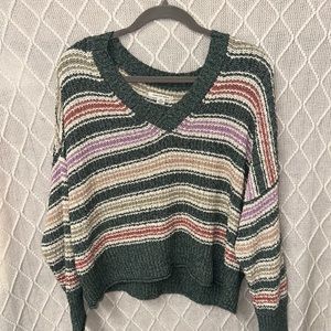 colorful sweater. so comfy and breathable. $12 OBO
